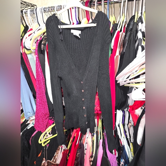 💋5/20 Worthington xl button up sweater - Picture 2 of 4